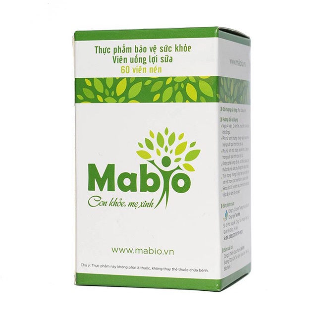 MABIO Viên Uống Lợi Sữa, Hỗ Trợ Thông Tuyến Sữa Cho Bà Bầu