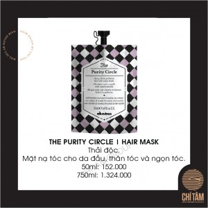 [ CHÍNH HÃNG] Kem ủ tóc Davines The Purity Circle – 750ml, loại bỏ các tạp chất gây ra bởi ô nhiễm