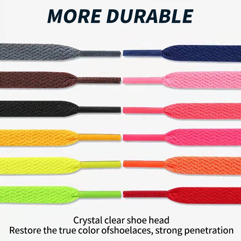 Dây buộc giày NAFOING 90cm~180cm không co giãn nhiều màu sắc kiểu cổ điển