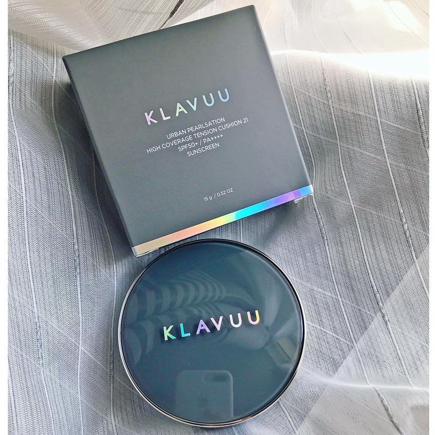 Phấn Nước Klavuu High Coverage Tension Cushion Tone 21 - 23
