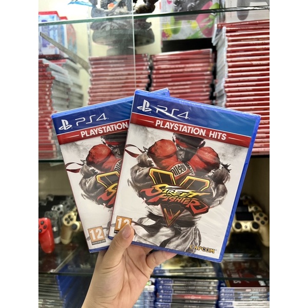 Đĩa chơi game PS4: Street Fighter V