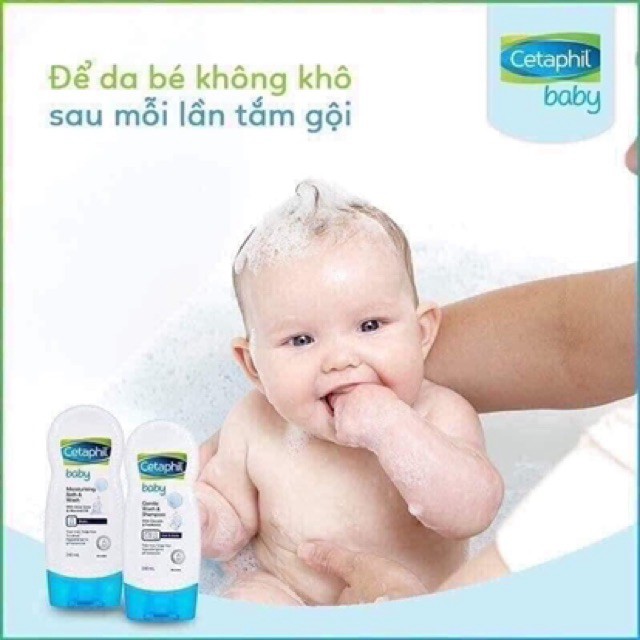 Sữa tắm gội Cetaphil baby [HÀNG TỐT}