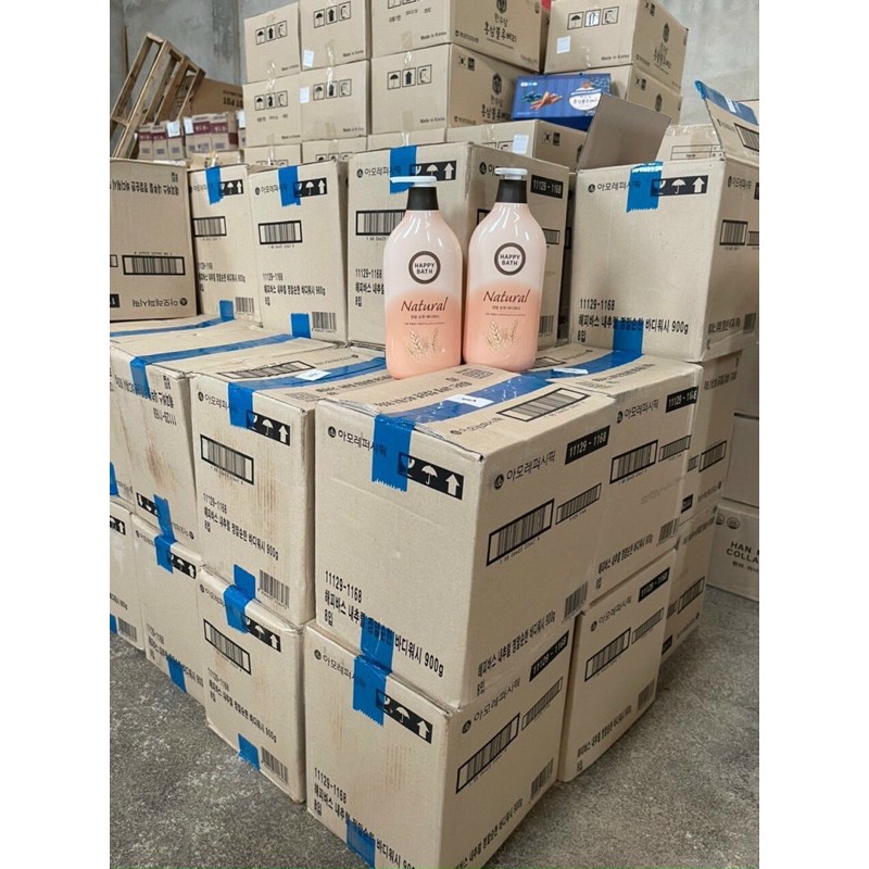 SỮA TẮM LÚA MẠCH HAPPY BATH NATURAL ĐƯỢC ƯA CHUỘNG NHẤT HÀN QUỐC | BigBuy360 - bigbuy360.vn