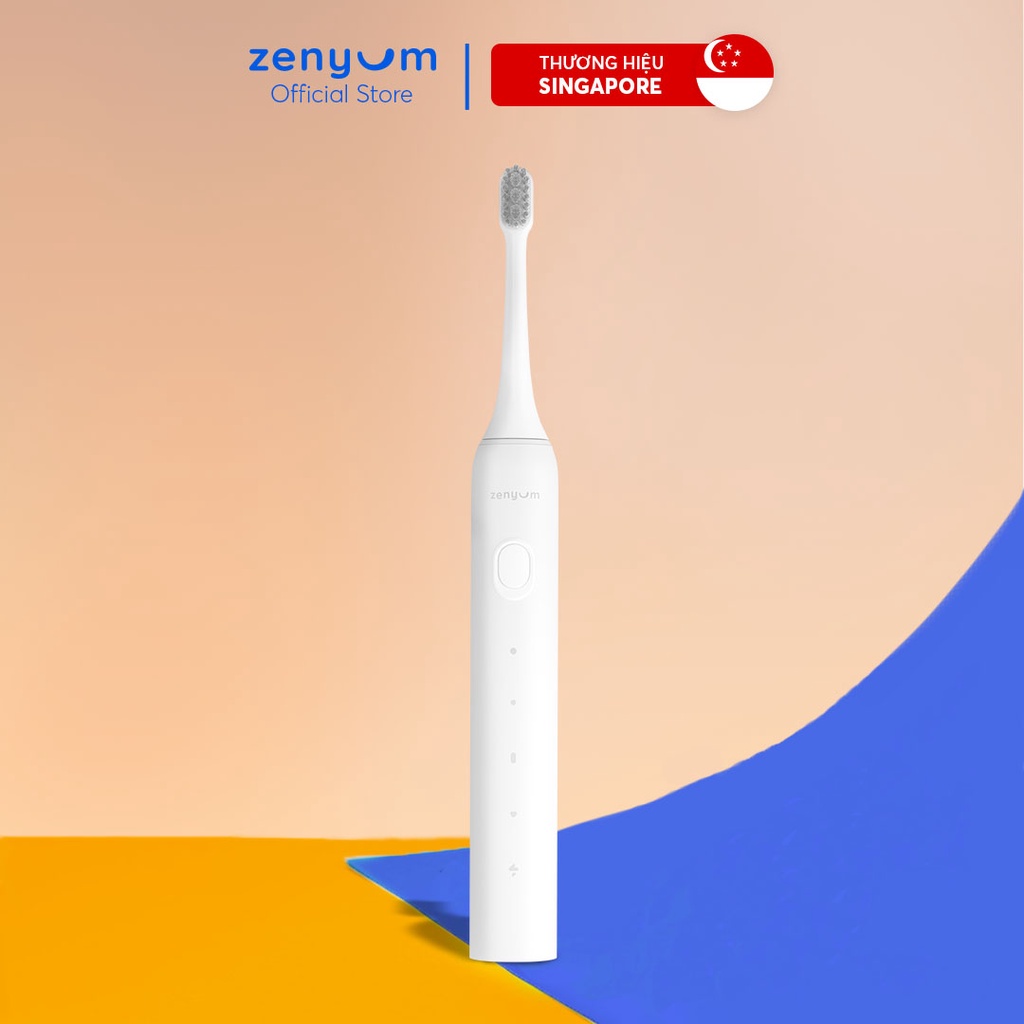 Bàn Chải Điện Zenyum Sonic Go - 1 Bàn Chải Trắng/ Đen