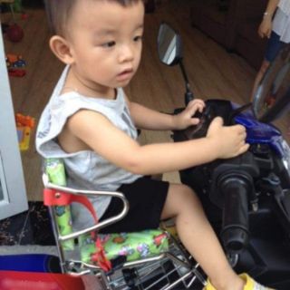 Ghế ngồi xe máy cho bé xe Exciter (135 - 150), Winner có dựa đai (không kèm baga)
