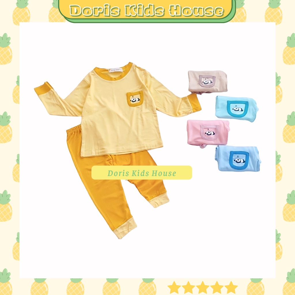 Bộ dài tay thun lạnh loại 1 mặc đi học, đi ngủ cho bé trai bé gái. Bộ Pijama cho bé yêu