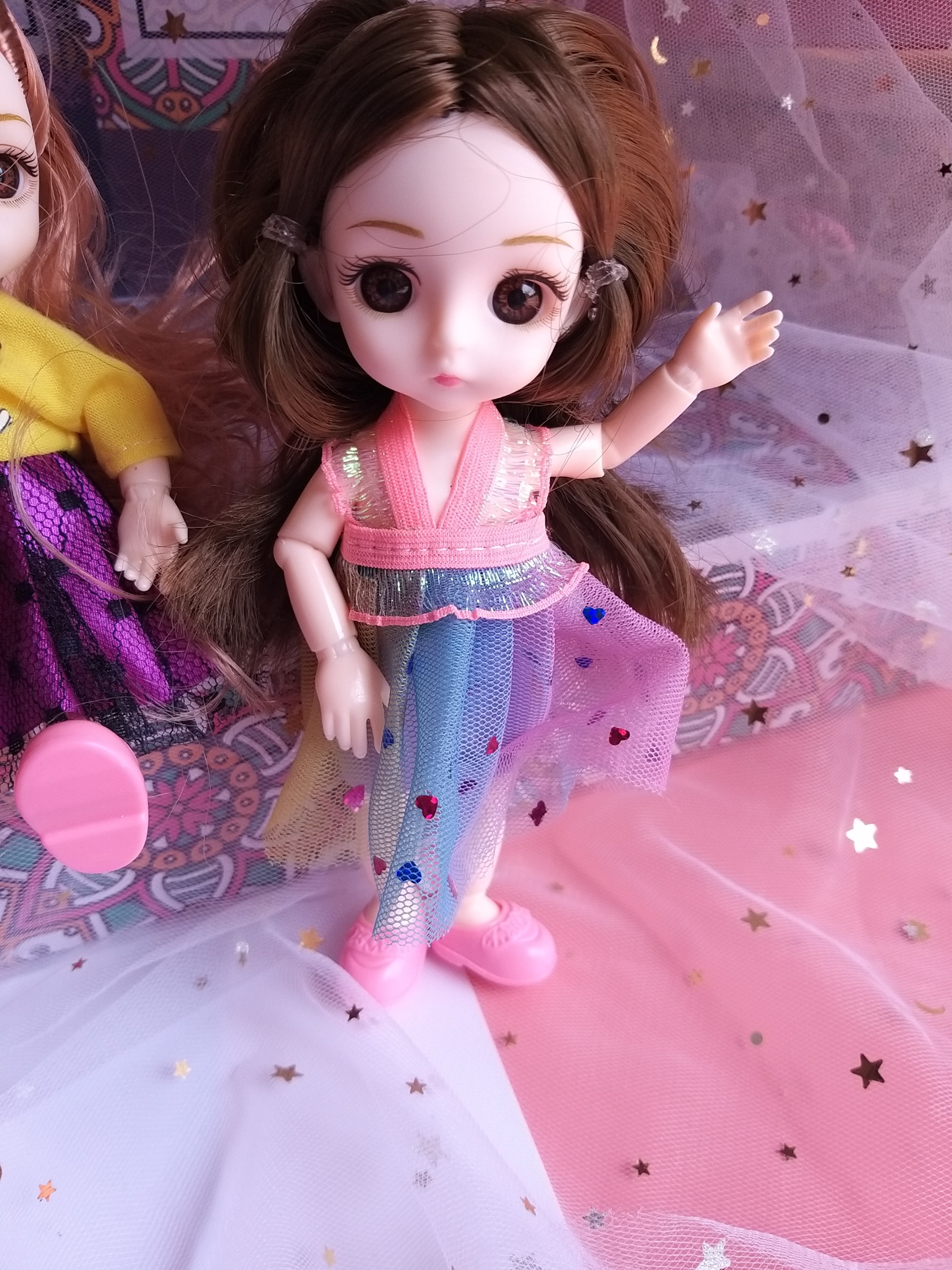 [Ảnh thật] Búp bê Chibi đáng yêu 13 khớp dành cho bé