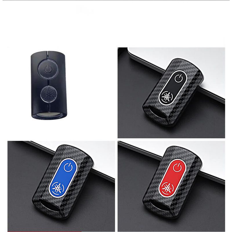 Vỏ Bọc Chìa Khóa Điều Khiển Từ Xa Bằng Sợi Carbon Cho Yamaha Nmax 2020-2022 / AEROX / Sniper155 Motor Y16ZR NVX155 AEROX155 XMAX300 AEROX QBIX Sniper 155R 2021
