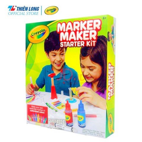 Bộ đồ chơi chế tạo bút lông Crayola Marker Maker Starter