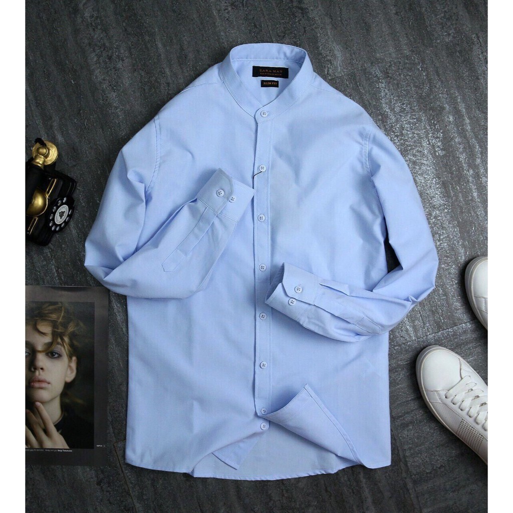 Áo sơ mi nam dài tay chất vải mềm mát, thấm hút mồ hôi – FORMEN SHOP – FMSTT002 | BigBuy360 - bigbuy360.vn