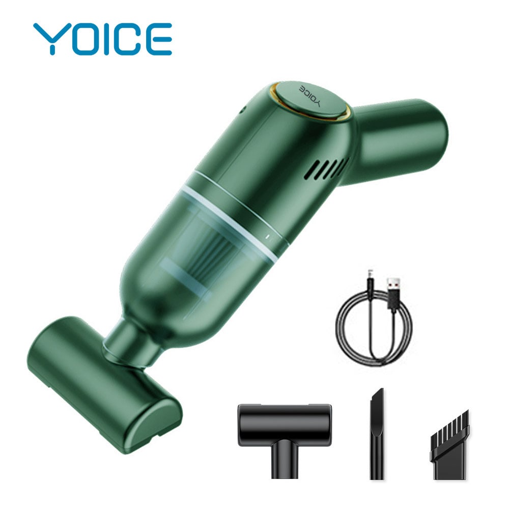 [FREESHIP] Máy hút bụi mini YOICE dạng súng lực hút mạnh 9000PA hút bụi oto, giường, hút sạch các bụi bẩn - SÚNG MINI