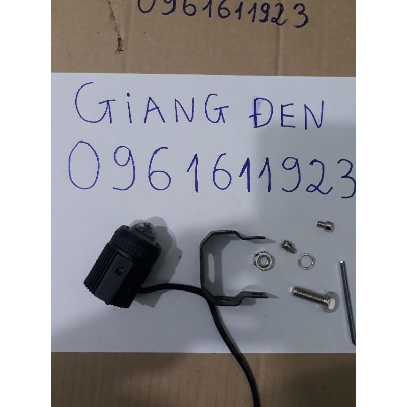 đèn bi cầu mini lắp chân gương 2 chế độ sáng