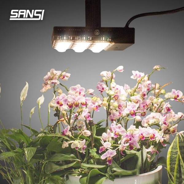 Đèn Led Sansi 100w dùng cho cây trồng trong nhà, vườn lan hỗ trợ quang hợp.