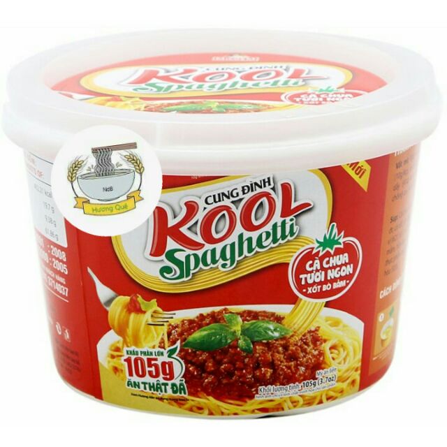 Mì Khoai Tây Kool Sốt Spaghetti thịt bò bằm