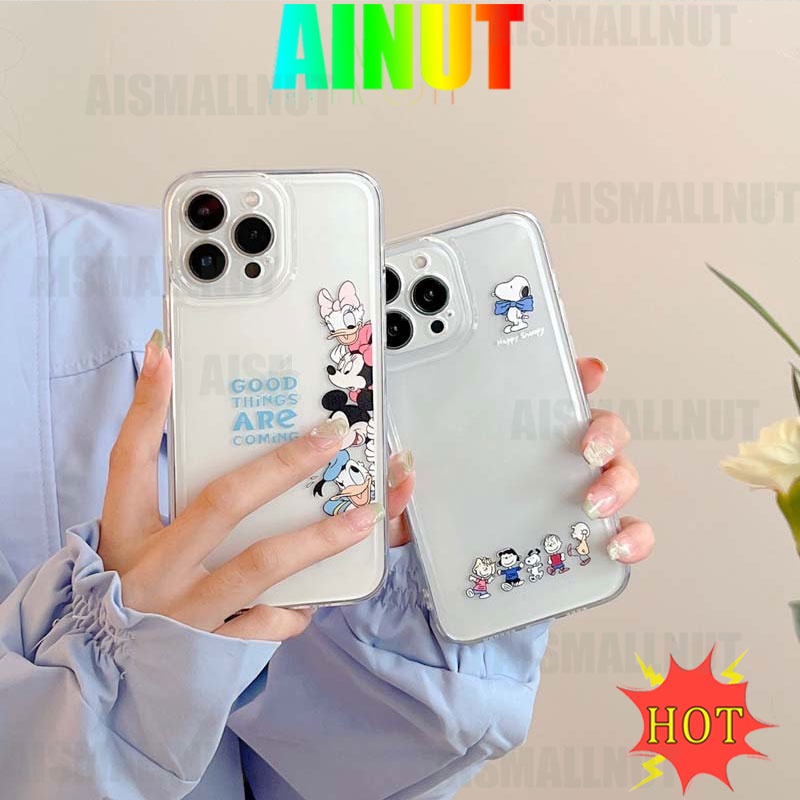 Ốp Điện Thoại TPU Silicon Mềm Chống Bụi Bẩn Chống Sốc In Họa Tiết Cún Cho IPhone 13 11 12 Pro Max 7 8 Plus X XR XSMAX