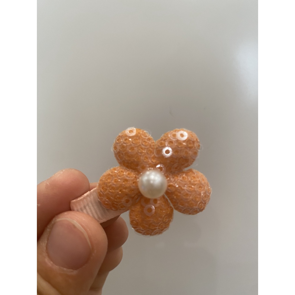 Set 5 Kẹp tóc hình hoa nơ dễ thuơng cho bé gái.