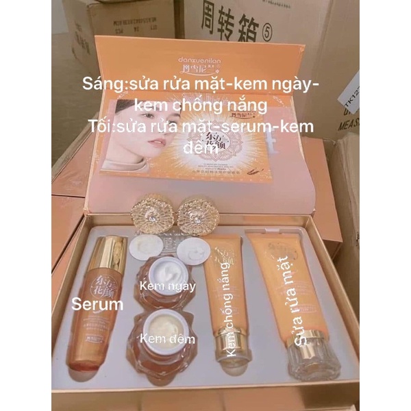 Bộ sản phẩm Kem Hoàng cung cam vip chính hãng 5 món