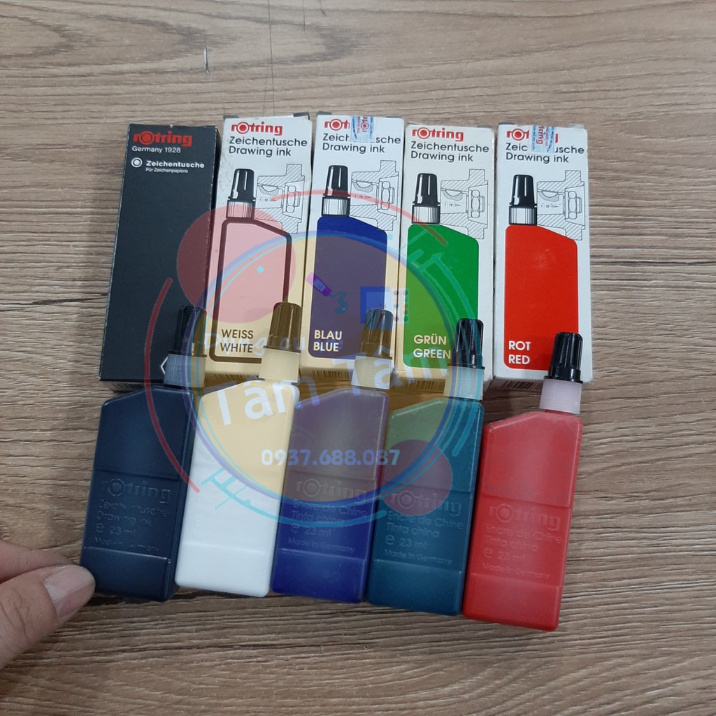 -Mực Rotring- [Shop đóng gói đơn hàng từ 3-4 ngày]