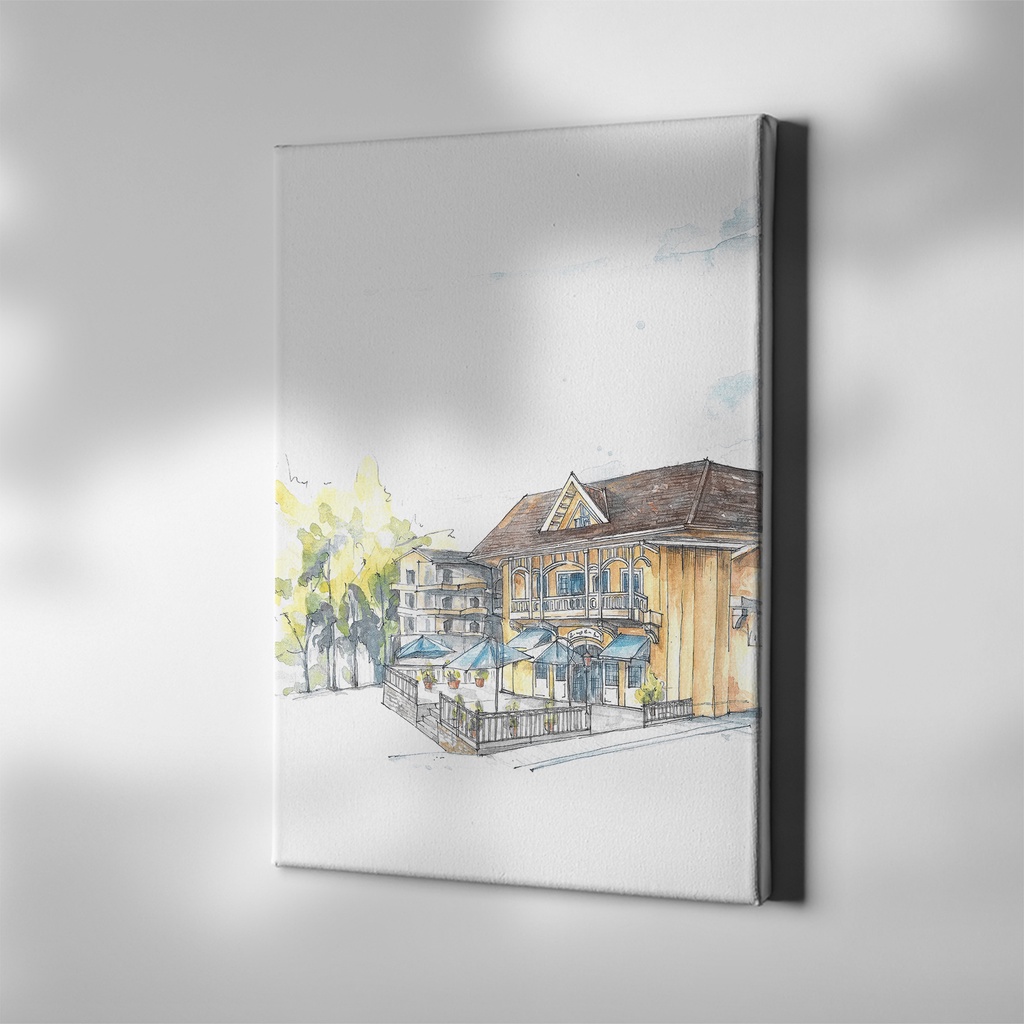 Tranh treo tường Góc phố Đà Lạt | Soyn DL05