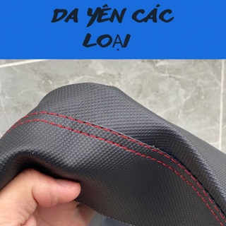 Da yên xe các loại xe , có chữ thêu