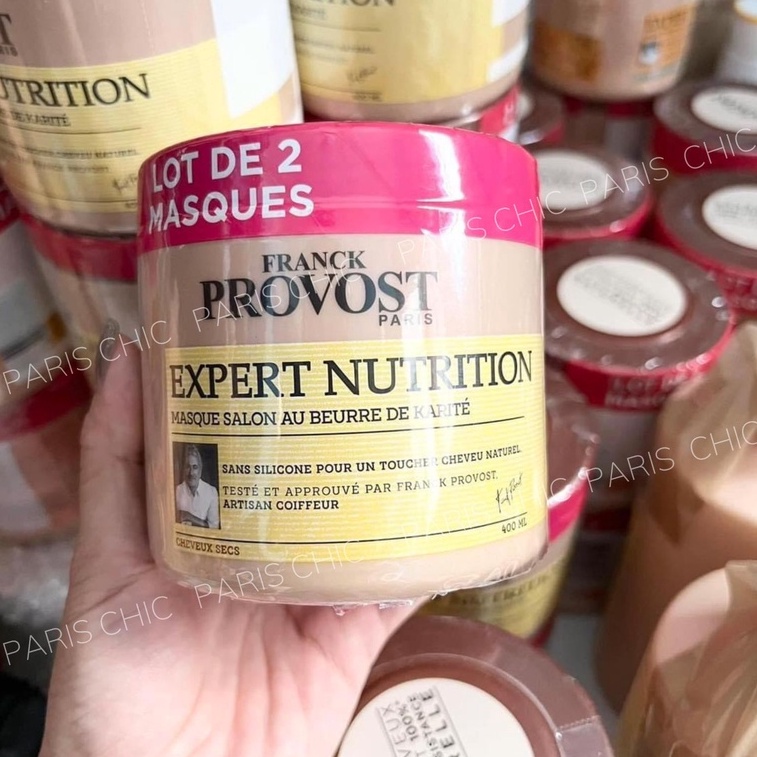 Ủ tóc/ kem hấp tóc chuyên nghiệp Provost Paris 400ml chuyên dùng cho salon Pháp ủ siêu mềm mượt