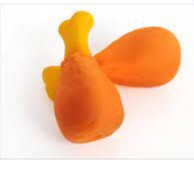 đồ chơi cho chó mèo hình đùi gà kêu chíp chip