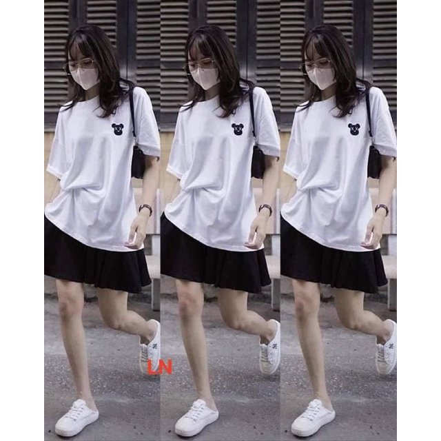 Áo lô gô thỏ mắt XX gó ngực LN11