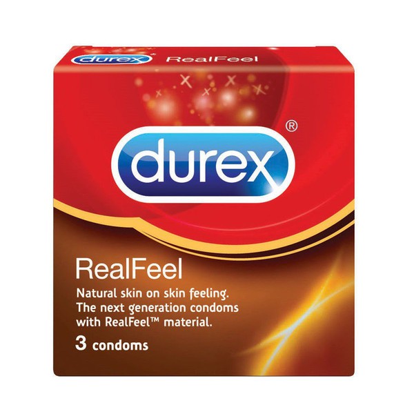 Bao cao su Durex Real Feel Hộp 3 chiếc - BigBull Shop