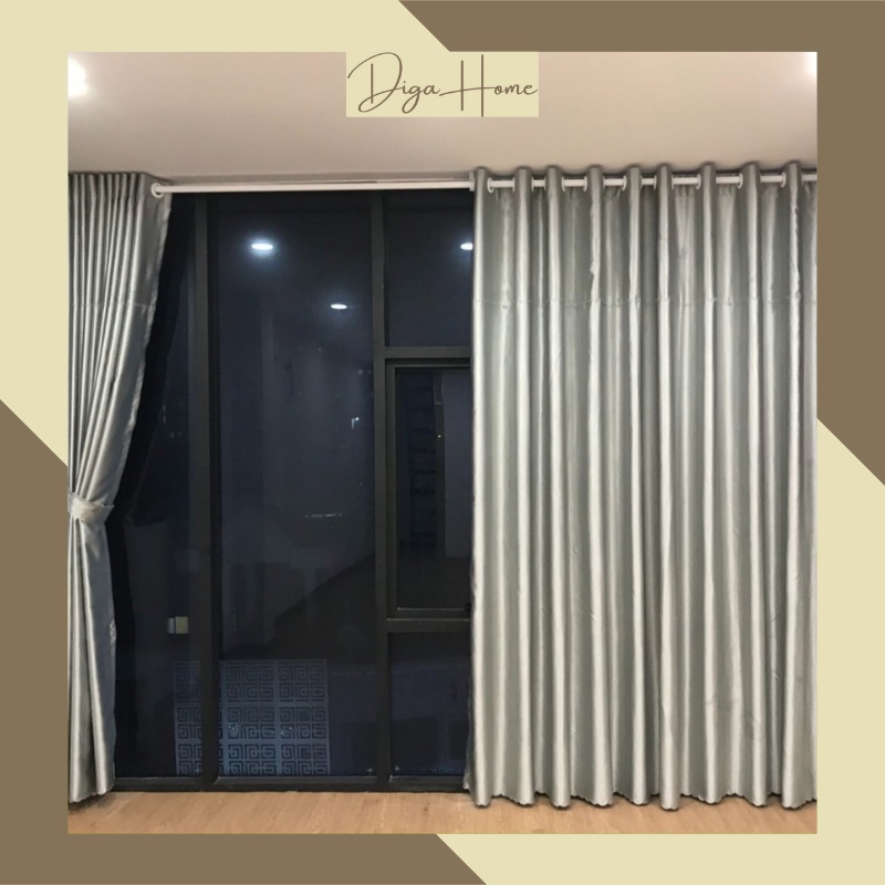 RÈM CỬA SỔ ghi sáng chống nắng cực tốt 🔆, sang trọng, nhiều kích cỡ, hoạ tiết - Rèm Cửa DiGa - Ghi sáng