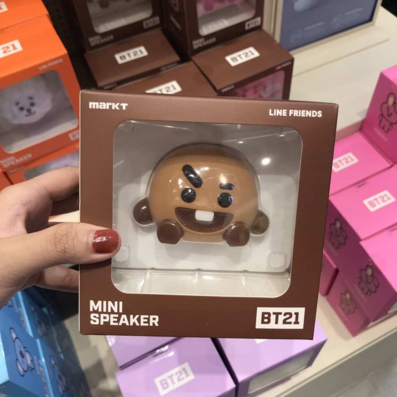 LOA CẦM TAY BT21, MINI SPEAKER (Hàng chính hãng Linefriends)