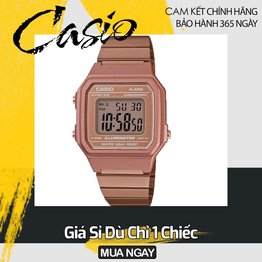 Đồng Hồ Điện Tử Nam/ Nữ Casio B650WC-5ADF