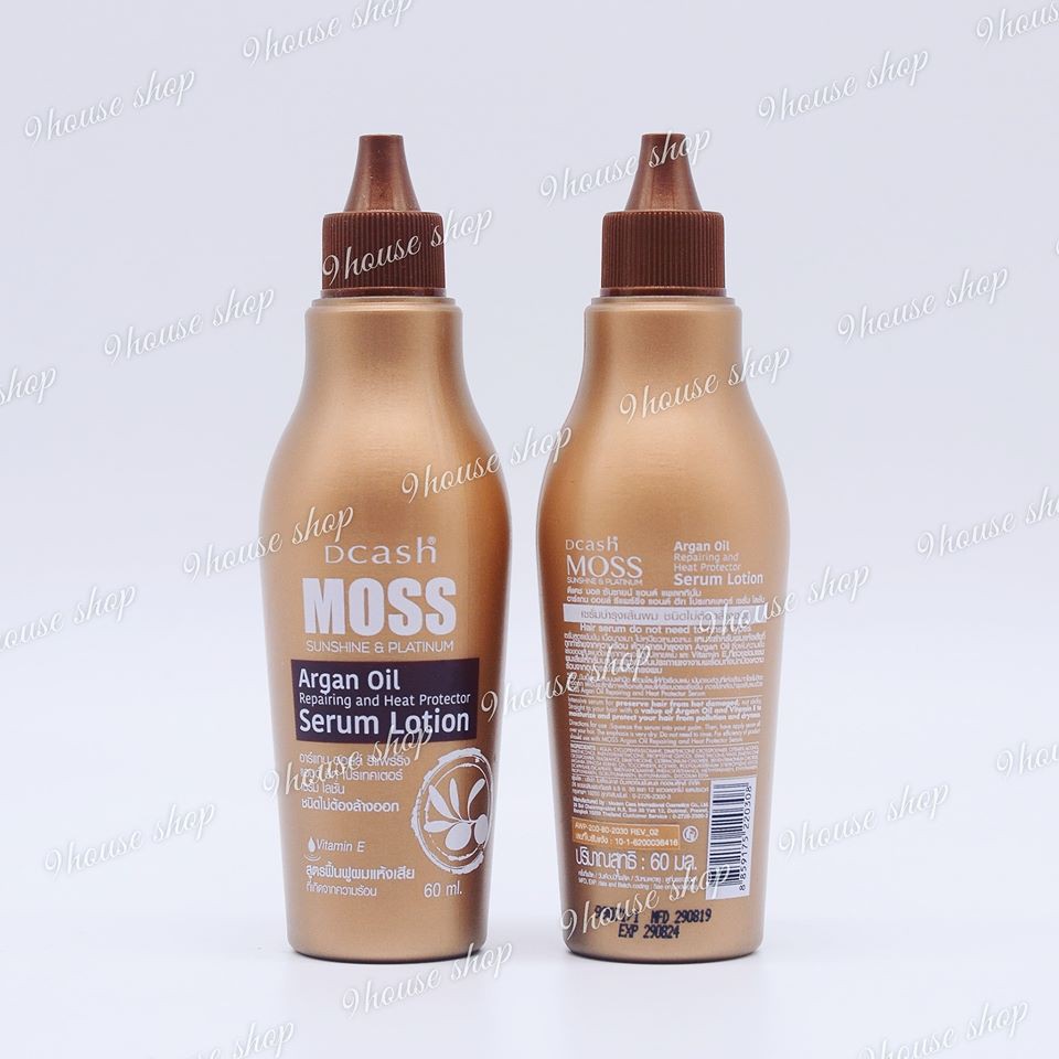 01 Chai Serum dưỡng tóc MOSS Sunshine &amp; platinum 60ml