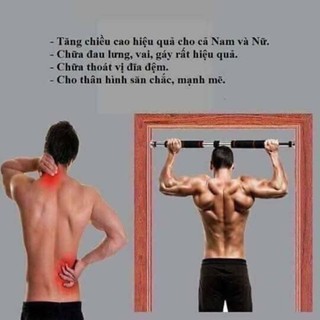 Thanh xà đơn di động - ở đâu cũng tập được :)