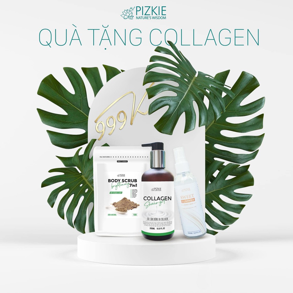 [QUÀ TẶNG] Nước hoa dưỡng thể Pizkie - 150ml | Thế Giới Skin Care