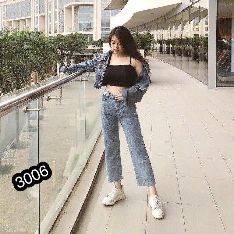 [FREESHIP 99K TOÀN QUỐC] Quần Jeans Nữ Phong Cách OHS3006