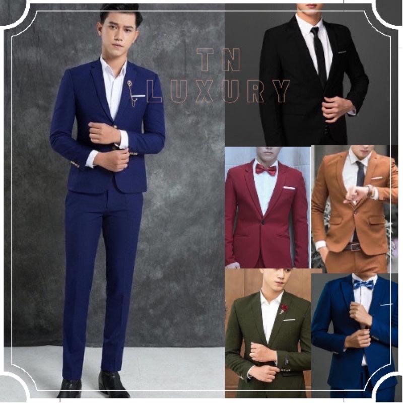 Áo complet nam lịch lãm , trẻ trung , sang trọng, vải đẹp. đảm bảo chống nhăn không bai xù