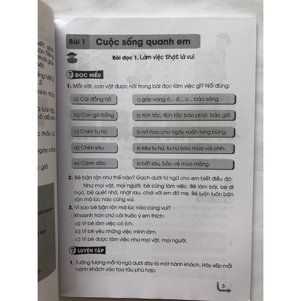 Sách giáo khoa Tiếng Việt 2 + Vở bài tập Tiếng Việt 2