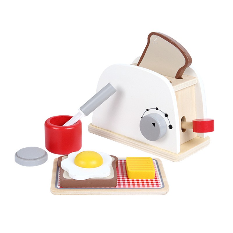 Bộ Đồ Chơi Nấu Ăn Bằng Gỗ Cho Bé / Bộ Đồ Dùng Nấu Ăn / Chơi Đóng Vai / Chiều / Giáo Dục Sớm