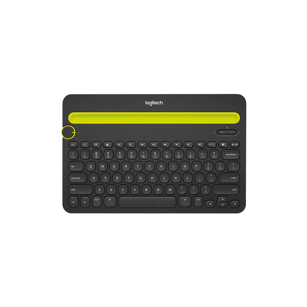 Bàn Phím Không Dây Logitech K480 (Trắng)- Hàng Chính Hãng