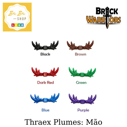 BrickWarriors - Thraex Helmet - Phụ kiện cho nhân vật