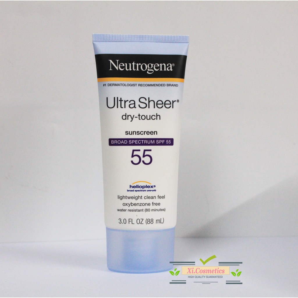 [ Date 07/2022 ] Kem chống nắng Neutrogena Ultra sheer spf 55 88ml