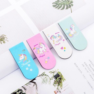 [NEFU] Bộ full set 4 kẹp sách nam châm kỳ lân unicorn magnetic bookmark