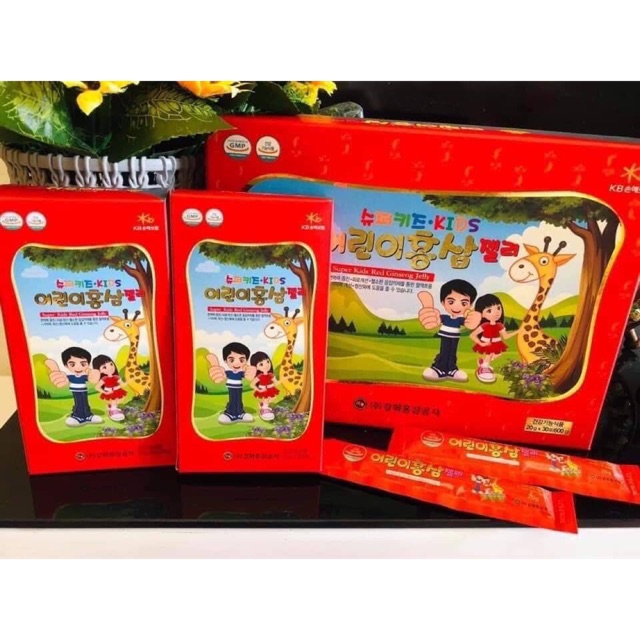 Thạch hồng sâm baby