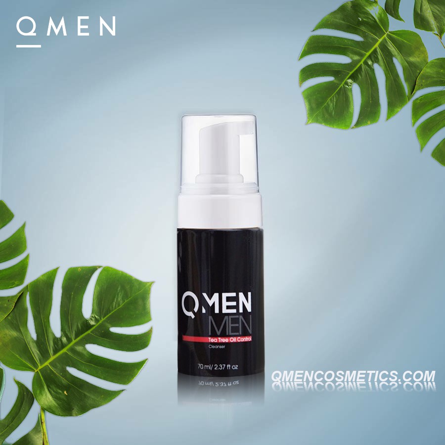 Combo trị mụn QMEN - WHA Serum + Tea Tree Oil + Magic Sun Pray