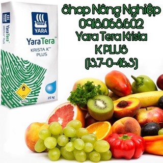 Phân bón hoà tan Yara KNO3 1kg Krista K 1kg