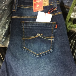 Quần jean chỉ nổi vnxk