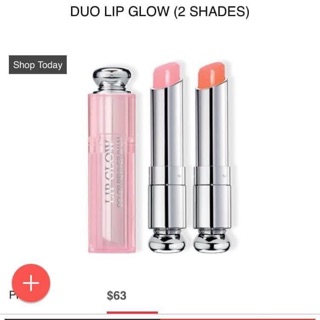 [Nhập mã NGOCCMB10 giảm ngay 10k] Son Dưỡng Dior Lip Glow Bill Duty Free
