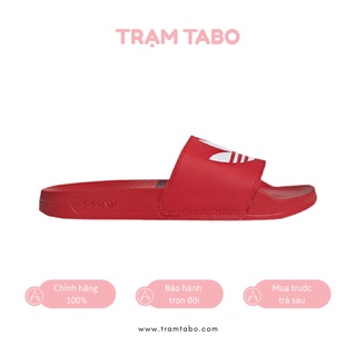 Fu8296 - dép nam adidas adilette lite slides " scarlet" - màu đỏ