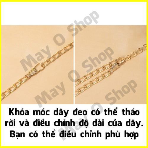 Túi Xách,Túi Đeo Chéo Mini Nhựa Quai Ngọc Siêu Xinh Cho Nữ, Túi Cho Bé Gái Diện Tết Sành Điệu May O Shop