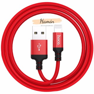 Cáp Sạc Nhanh Dây Dù Hoco X14 ip/tablet táo/Androi/TypeC 1M/2M